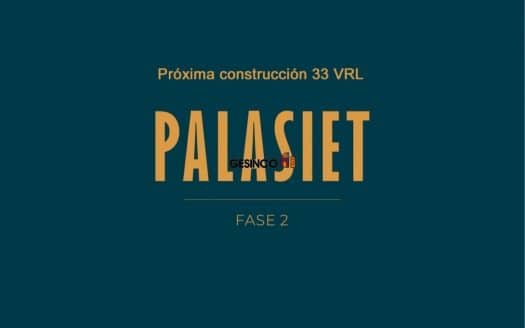 Edificio Rest&live Palasiet II Fase con 33 VRL. ¡¡ ÚLTIMAS VIVIENDAS A LA VENTA !!