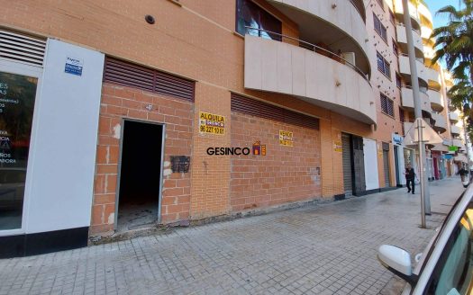 LOCAL DIÁFANO JUNTO A RENFE